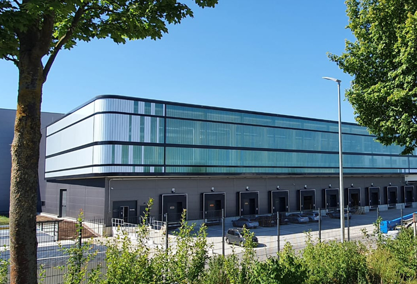 Neues Logistikzentrum Weidmüller bei INOTEC Kompetenzcenter für Elektrische Anlagen Sangerhausen GmbH in Sangerhausen