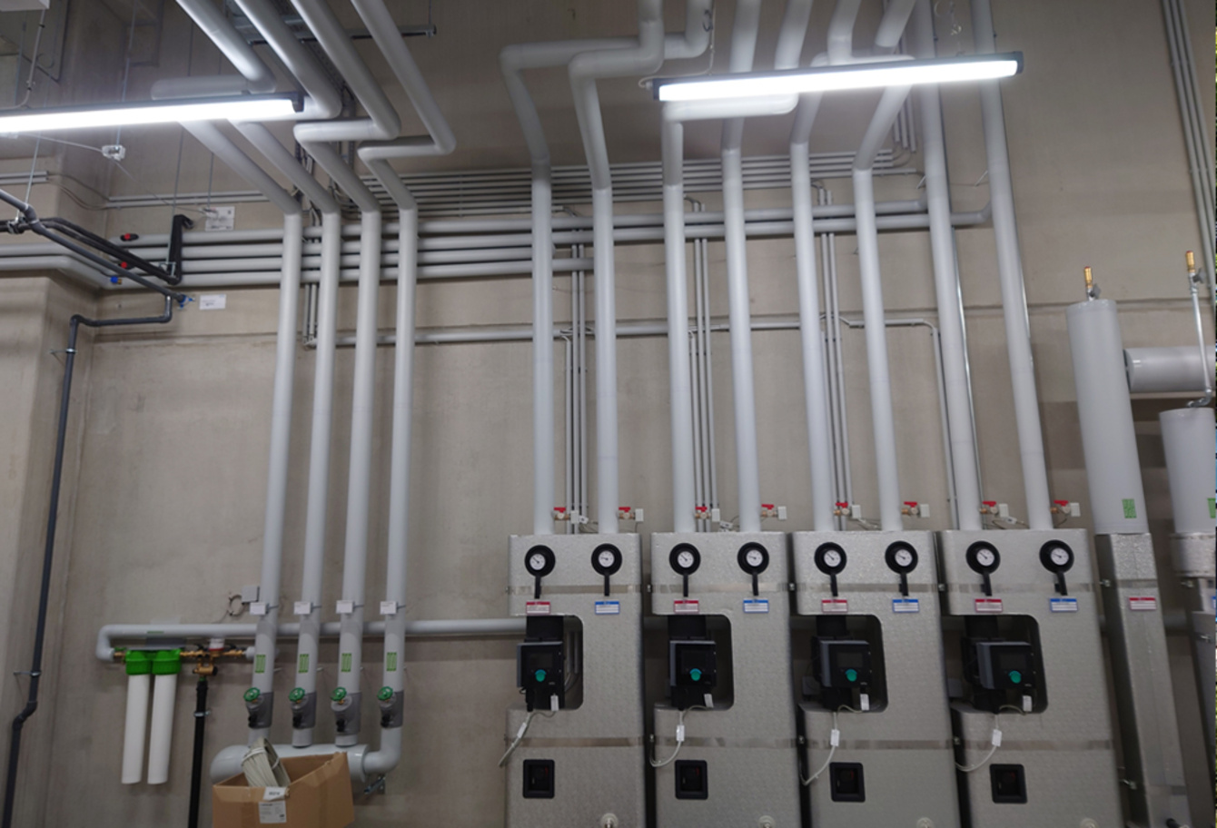 Neubau eines Logistik Zentrallagers für den pharmazeutischen Großhandel bei INOTEC Kompetenzcenter für Elektrische Anlagen Sangerhausen GmbH in Sangerhausen